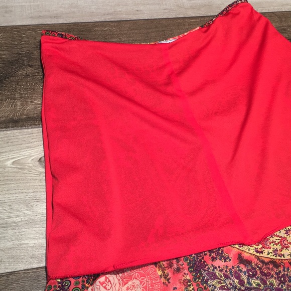 Women's Edera Summer Flare Skirt Paisley Print XL - Picture 8 of 8